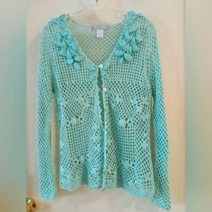 Modern Soul Crochet Top Sz. Small